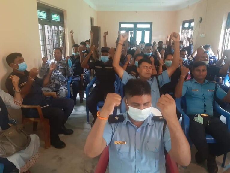 सुरक्षाकर्मी लाई शसक्तिकरण तालिम