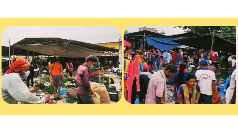 हाटबजारमा भिडभाड