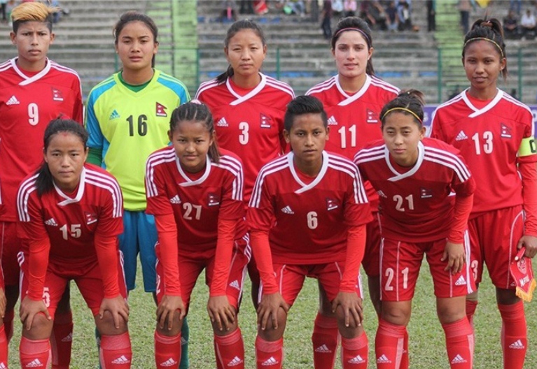 एसियन कप छनोटका लागि बन्द प्रशिक्षण