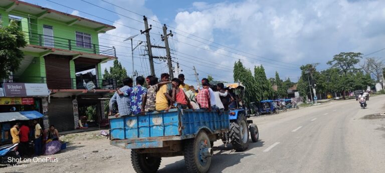 विश्वकर्माको मूर्ति विसर्जन