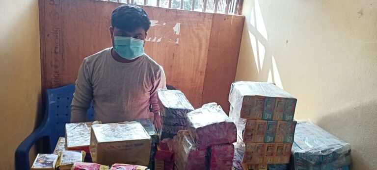 लाखौको पटकाजन्य पदार्थ चन्द्रपुरमा बरामद