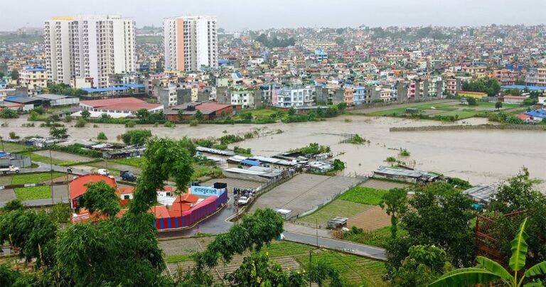 अविरल वर्षाका कारण काठमाडौंमा तीन सय ८२ घर डुबानमा,एक सय ३८ जना उद्धार
