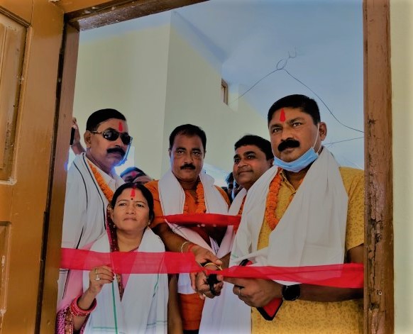 नगरप्रमुख गुप्ताद्वारा स्वास्थ्य केन्द्रमा बर्थिंग सेन्टरको उद्घाटन