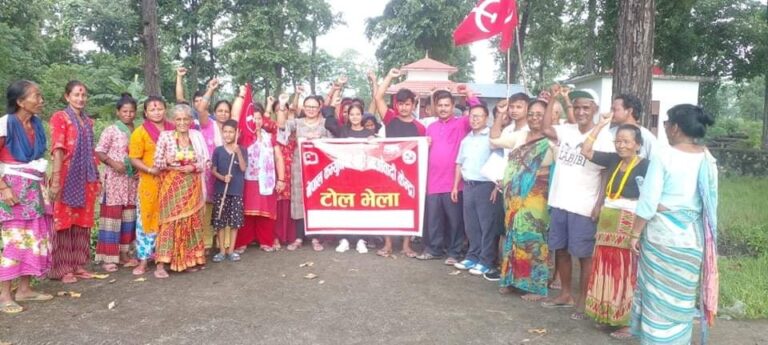 नेपाल कम्युनिस्ट पार्टी माओवादी केन्द्र रौतहटको टोल भेला सम्पन्न