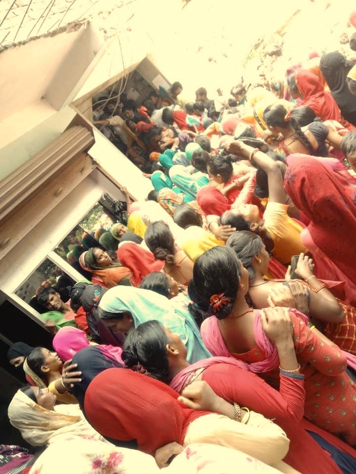 गुजरामा पोषण भत्ता लिन बैकमा भिड