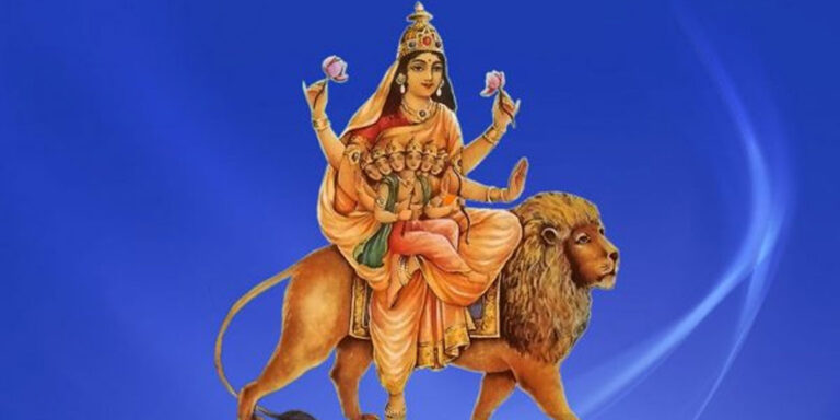 बडा दशैंको पाँचौं दिन आज स्कन्दमाताको विधिपूर्वक पूजा आराधना गर्दै